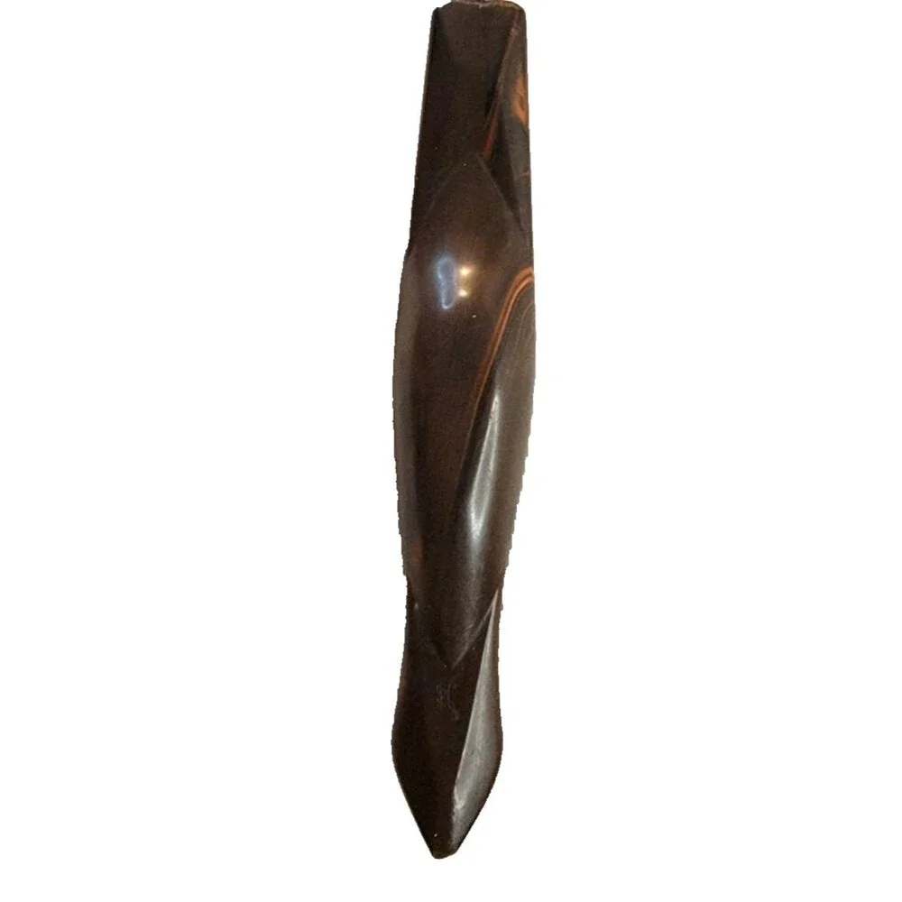 Cutco No 1726 Stainless Turning Fork Classic Brown Swirl Marble Handle 3 Tine